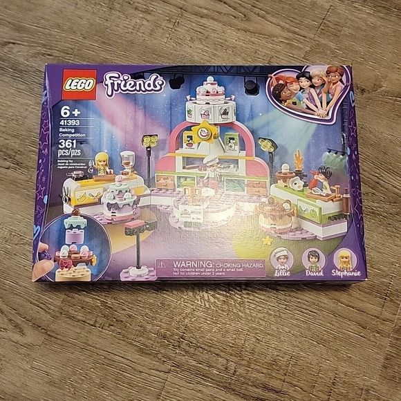 LEGO FRIENDS 41393 Baking Competition New Open Box Retired - Picture 1 of 8